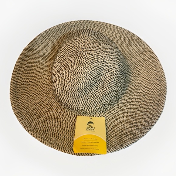Sunday Afternoons Accessories - SUNDAY AFTERNOONS Women Sun Hat  UPF50+  Beige Tweed One Size Beach Pool Resort